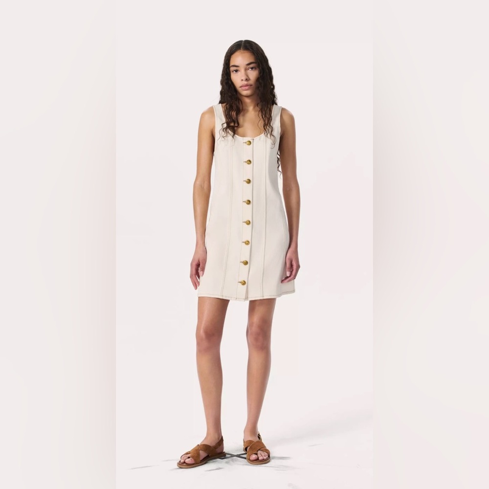 Rag & Bone Laney Dress in Ecru